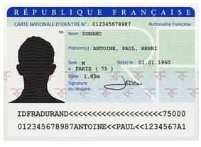 piece d'identité